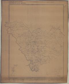 MAPA DO ESTADO DE MINAS GERAIS - MUN..